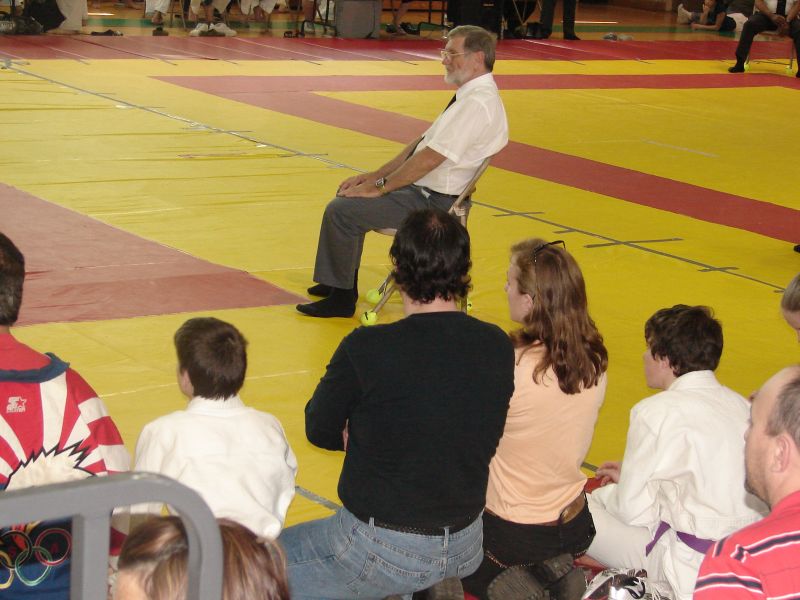 Keeping an eye on the ref?